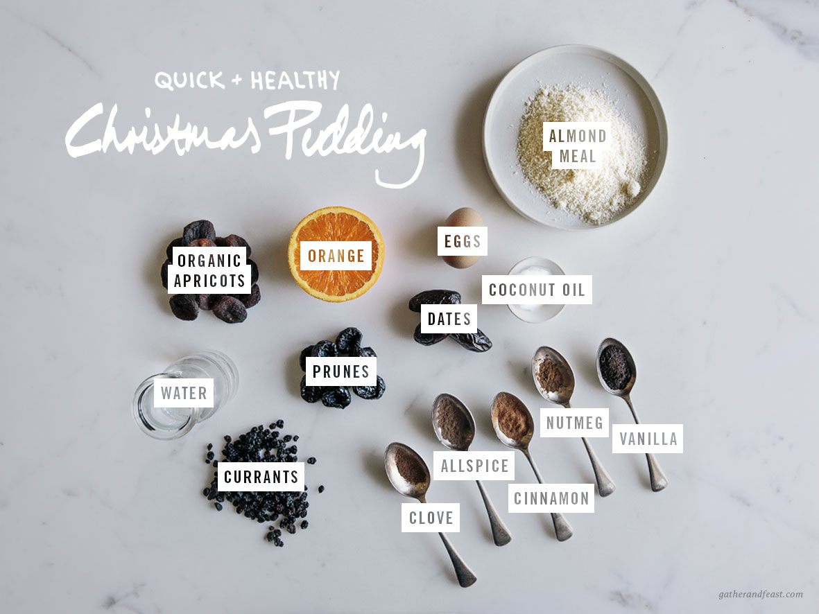 Quick & Healthy Christmas Pudding  |  Gather & Feast