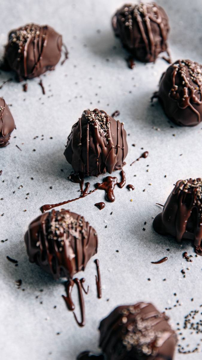 Chocolate Fruit & Nut Rough Balls  |  Gather & Feast