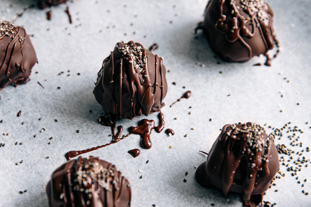 Chocolate Fruit & Nut Rough Balls  |  Gather & Feast