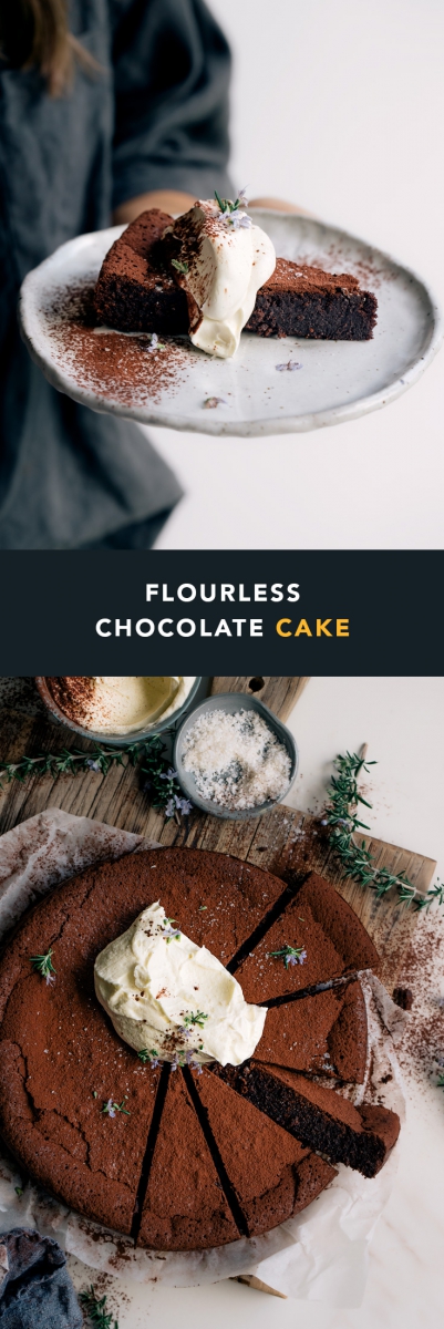 Flourless Chocolate Cake  |  Gather & Feast