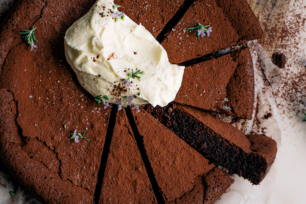 Flourless Chocolate Cake  |  Gather & Feast