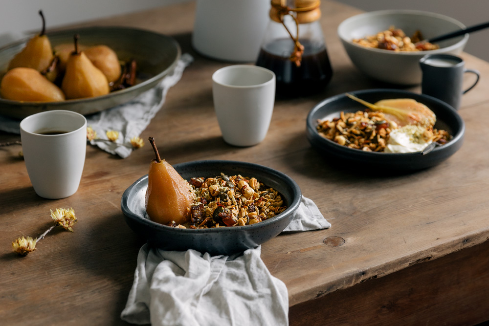 Hazelnut & Date Granola  |  Gather & Feast
