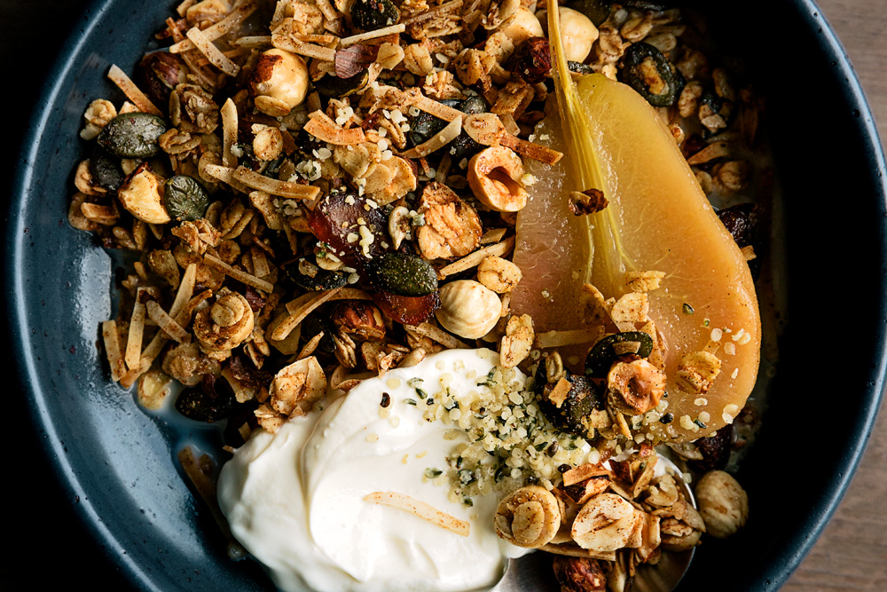 Hazelnut & Date Granola  |  Gather & Feast