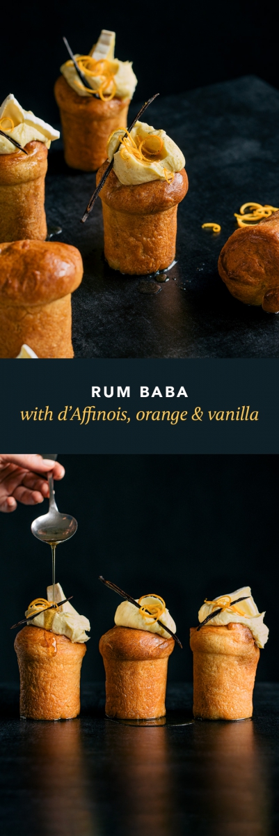 Rum Baba with d’Affinois, Orange & Vanilla  |  Gather & Feast