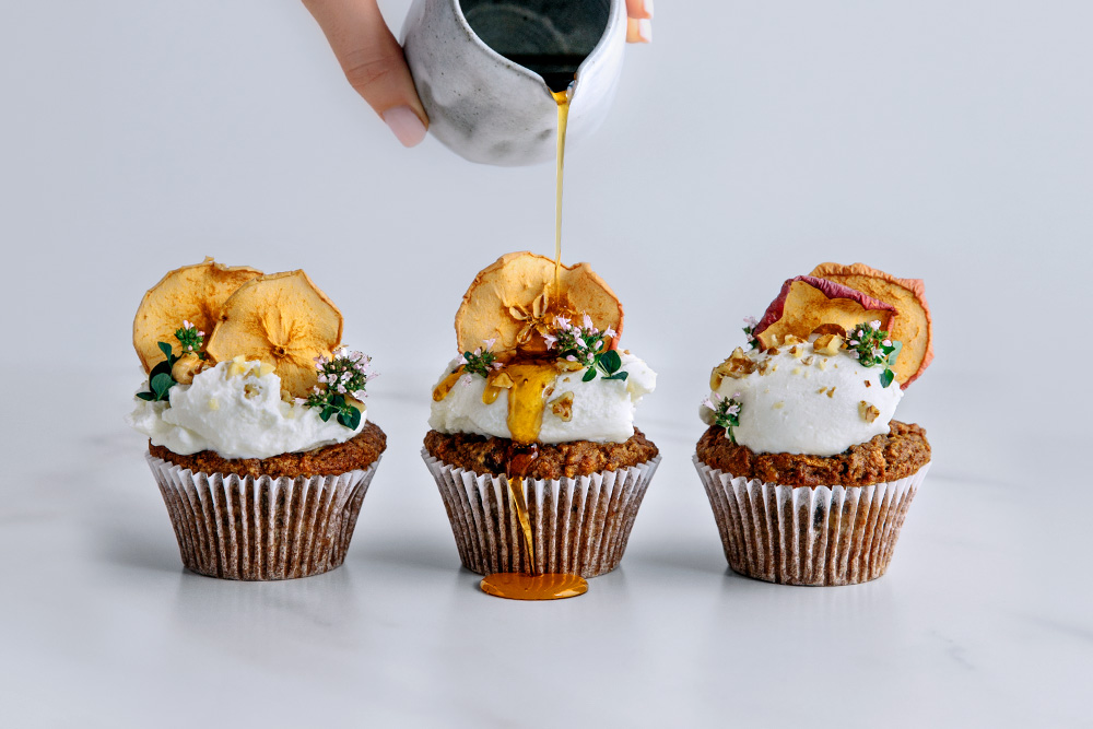 Sweet Potato & Pear Spiced Muffins  |  Gather & Feast