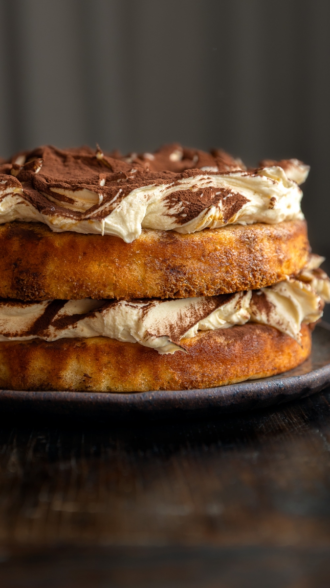 Tiramisu-ish Layer Cake | Gather & Feast