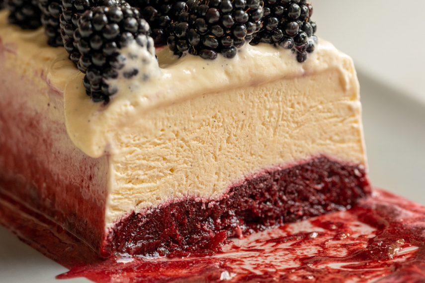 Blackberry+%26+Vanilla+Cream+Semifreddo+%7C+Gather+%26+Feast