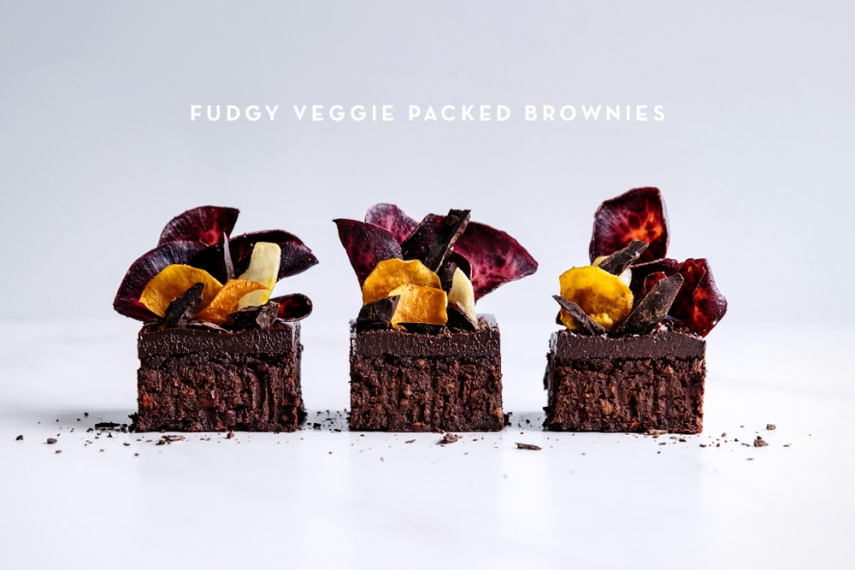Fudgy+Veggie+Packed+Brownies++%7C++Gather+%26+Feast