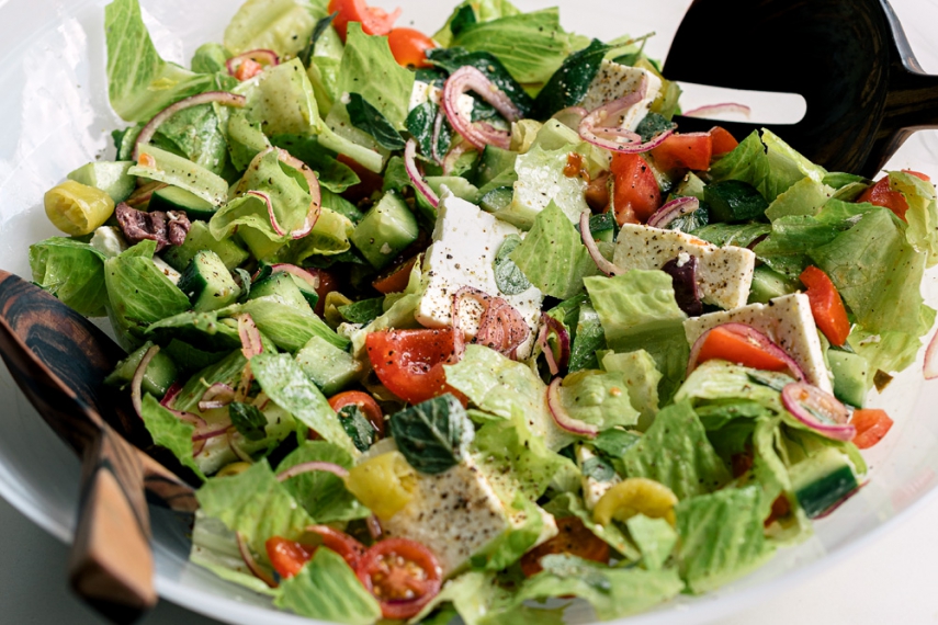Greek+Style+Salad++%7C++Gather+%26+Feast