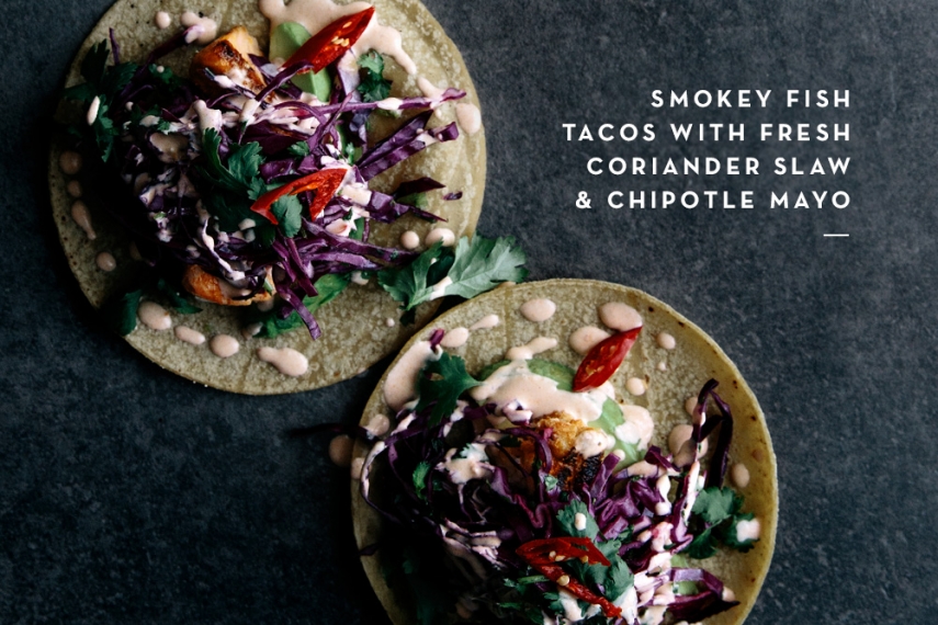 Smokey+Fish+Tacos+with+Fresh+Coriander+Slaw+%26+Chipotle+Mayo++%7C++Gather+%26+Feast