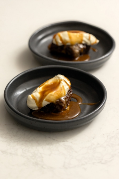 Browned+Butter%2C+Sticky+Date+%26+Fresh+Ginger+Pudding+with+Browned+Butter+Caramel+%7C+Gather+%26+Feast