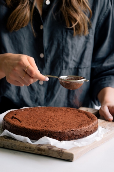 Flourless+Chocolate+Cake++%7C++Gather+%26+Feast