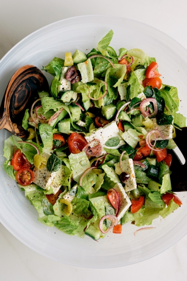 Greek+Style+Salad++%7C++Gather+%26+Feast