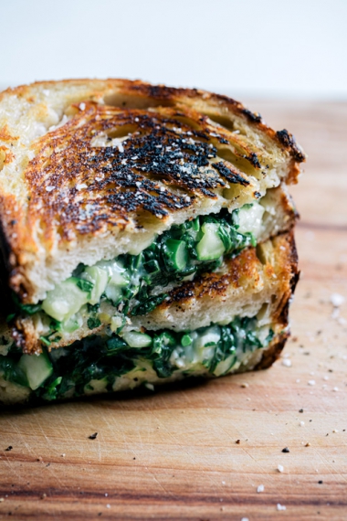 Greens+Loaded+Toastie+with+Fresh+Basil+%26+Feta++%7C++Gather+%26+Feast