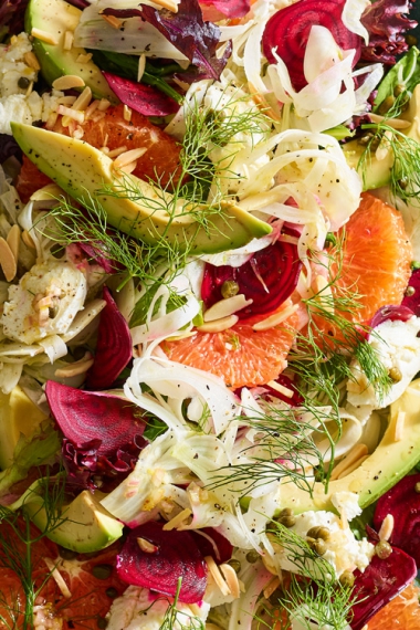 Orange%2C+Avocado+%26+Fresh+Beetroot+Salad+%7C+Gather+%26+Feast