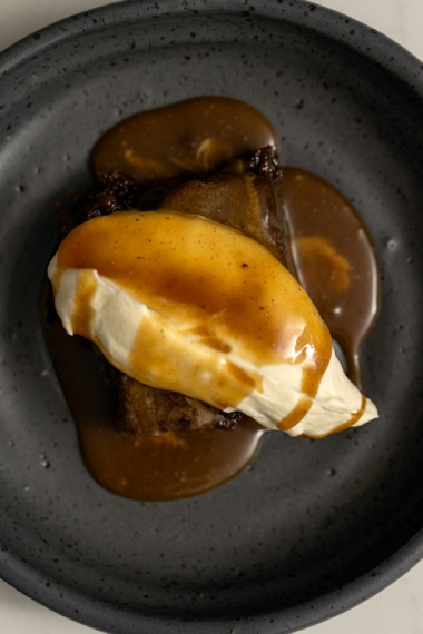 Browned+Butter%2C+Sticky+Date+%26+Fresh+Ginger+Pudding+with+Browned+Butter+Caramel+%7C+Gather+%26+Feast