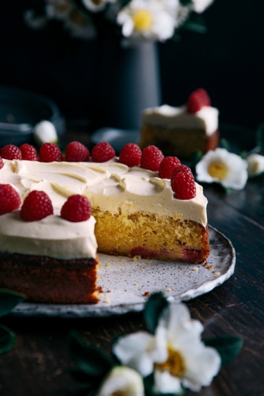 Lemon+Raspberry+Cake+with+Zesty+Cream+Cheese+Frosting++%7C++Gather+%26+Feast