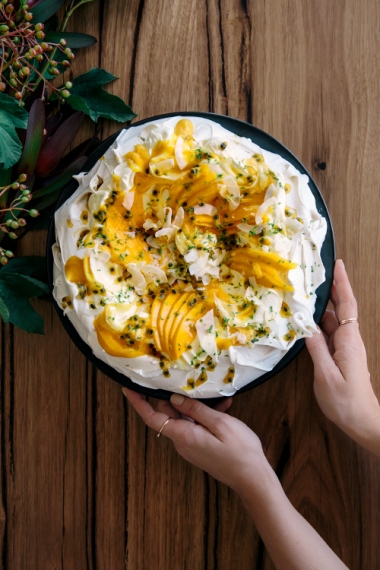 Mango%2C+Passionfruit+%26+Lime+Pavlova+with+Toasted+Coconut++%7C++Gather+%26+Feast