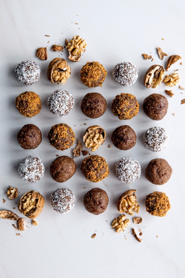 Roasted+Walnut+%26+Maple+Spiced+Protein+Balls++%7C++Gather+%26+Feast