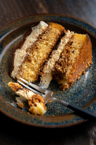 Tiramisu-ish+Layer+Cake+%7C+Gather+%26+Feast