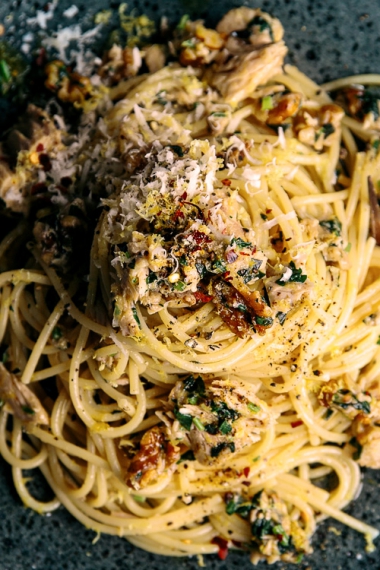 Tuna+%26+Walnut+Spaghetti+Recipe++%7C++Gather+%26+Feast