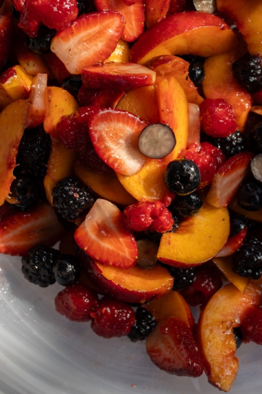 Extra+Virgin+Olive+Oil+and+Vanilla+Marinated+Fresh+Fruit+%7C+Gather+%26+Feast