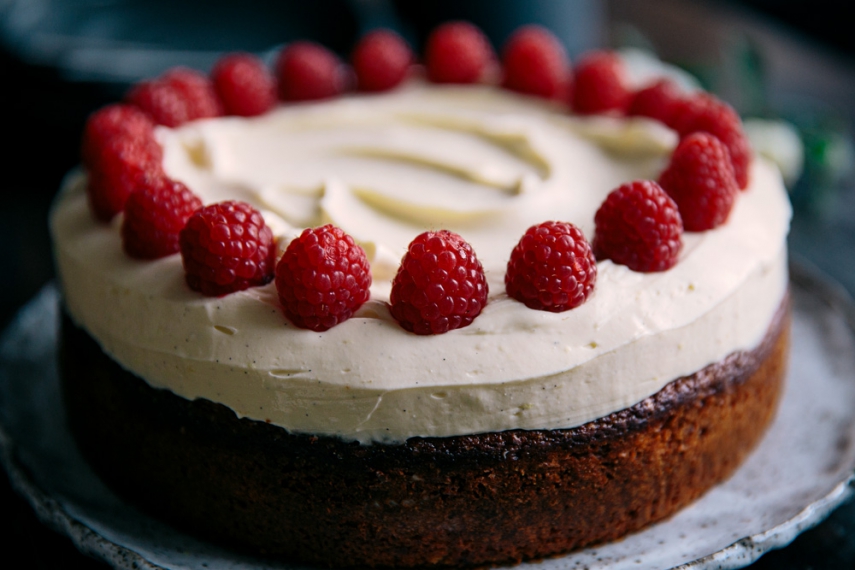 Lemon+Raspberry+Cake+with+Zesty+Cream+Cheese+Frosting++%7C++Gather+%26+Feast