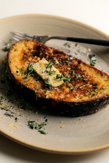 Savoury+Thyme%2C+Sage+%26+Parmesan+French+Toast++%7C++Gather+%26+Feast