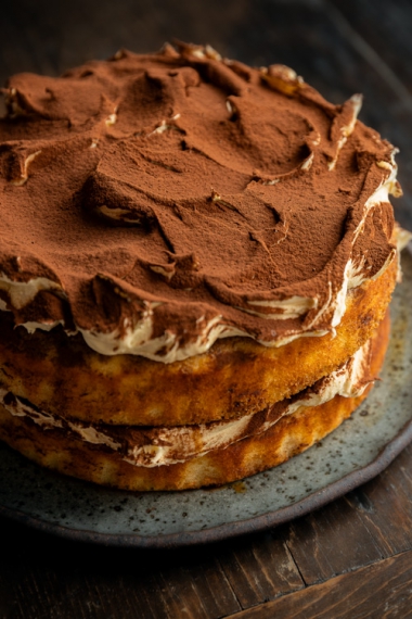 Tiramisu-ish+Layer+Cake+%7C+Gather+%26+Feast