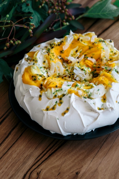 Mango%2C+Passionfruit+%26+Lime+Pavlova+with+Toasted+Coconut++%7C++Gather+%26+Feast