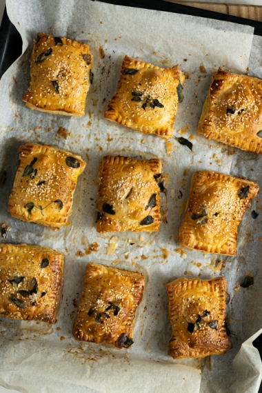 Olive%2C+Lemon%2C+and+Feta+Hand+Pies+%7C+Gather+%26+Feast
