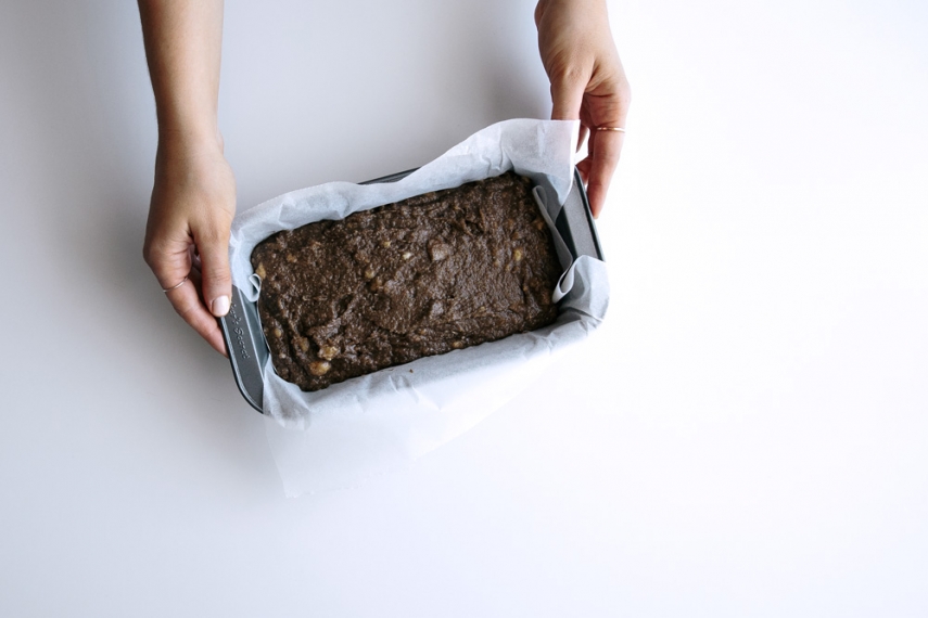 Buckwheat+Banana+Bread+with+Poached+Quinces+%26+Mascarpone++%7C++Gather+%26+Feast