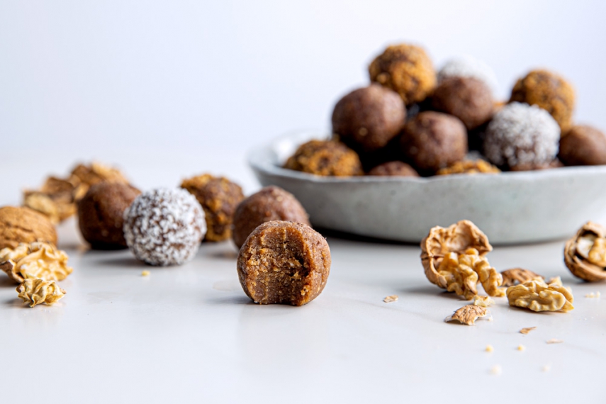 Roasted+Walnut+%26+Maple+Spiced+Protein+Balls++%7C++Gather+%26+Feast