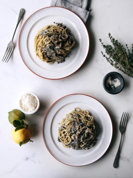 Mushroom%2C+Walnut+%26+Lemon+Spaghetti++%7C++Gather+%26+Feast