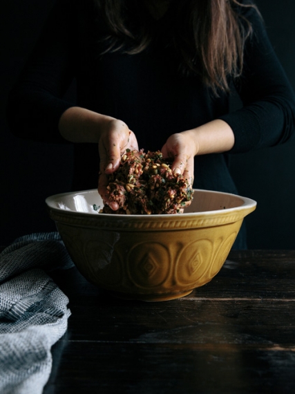 Lamb+%26+Pinenut+Koftas+with+Labneh+%26+Charred+Greens++%7C++Gather+%26+Feast