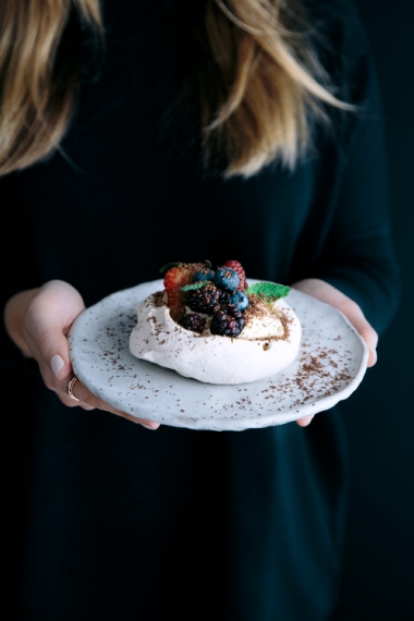 Meringues+with+Vanilla+Mascarpone+Cream%2C+Passionfruit+Curd%2C+Berries+%26+Fresh+Mint++%7C++Gather+%26+Feast