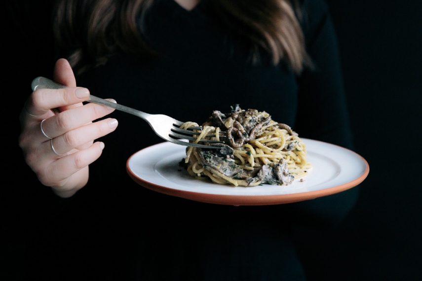 Mushroom%2C+Walnut+%26+Lemon+Spaghetti++%7C++Gather+%26+Feast