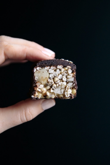 Salted+Honey+Millet+%26+Macadamia+Bars+with+Dark+Chocolate++%7C++Gather+%26+Feast