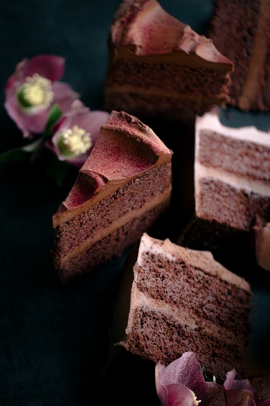 Chocolate+%26+Beetroot+Layer+Cake+with+Cacao+Fudge+Frosting++%7C++Gather+%26+Feast