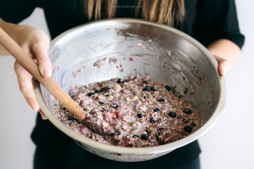 Baked+Berry+Oatmeal++%7C++Gather+%26+Feast