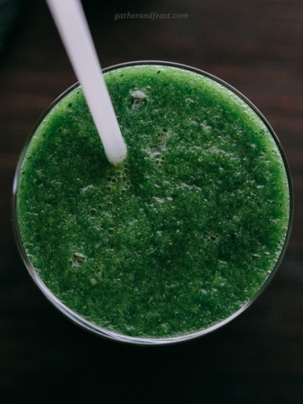 Super+Green+Blend+Smoothie++%7C++Gather+%26+Feast