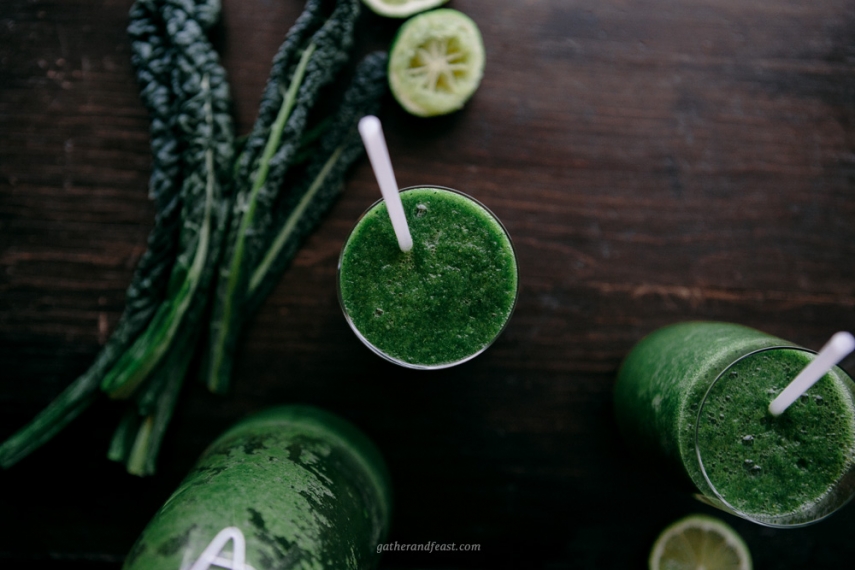 Super+Green+Blend+Smoothie++%7C++Gather+%26+Feast