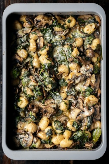 Roast+Mushroom+Gnocchi+Tray+Bake+%7C+Gather+%26+Feast