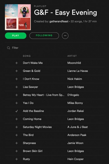 Music+Playlists++%7C++Gather+%26+Feast