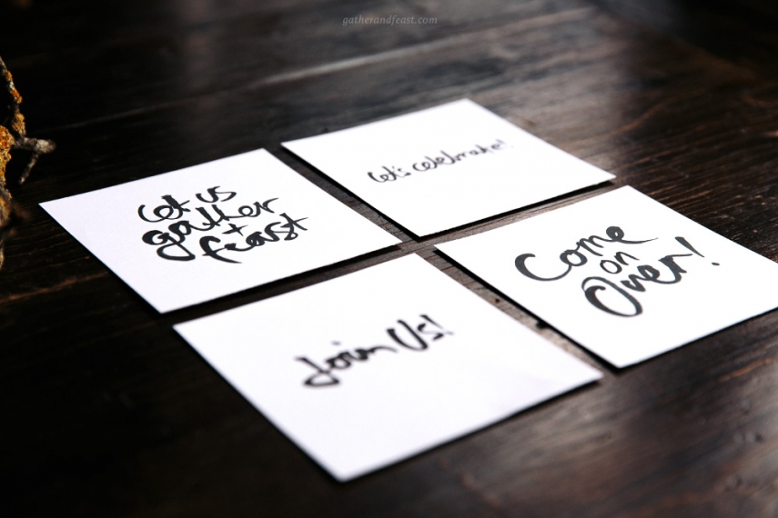 FREE+Hand+Painted+Invites++%7C++Gather+%26+Feast