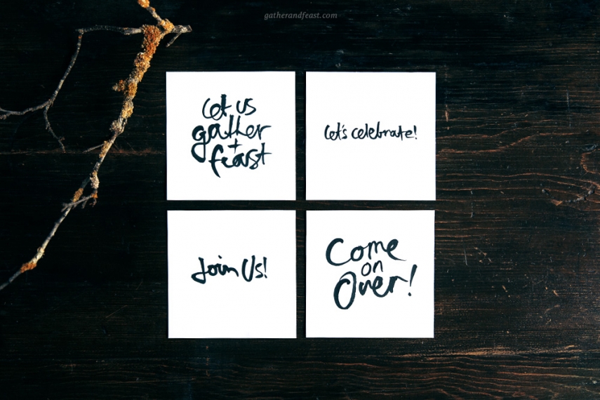 FREE+Hand+Painted+Invites++%7C++Gather+%26+Feast